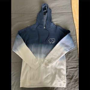 Ivory Ella Blue Ombré Hoodie